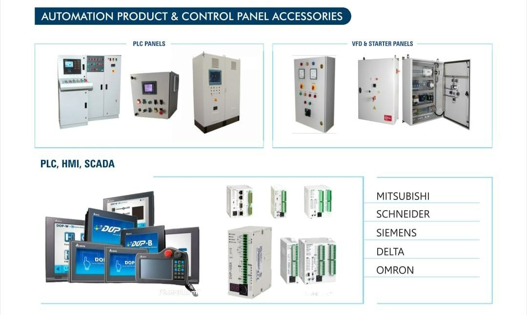 PLC AND SCADA PANEL ACCESSORIES